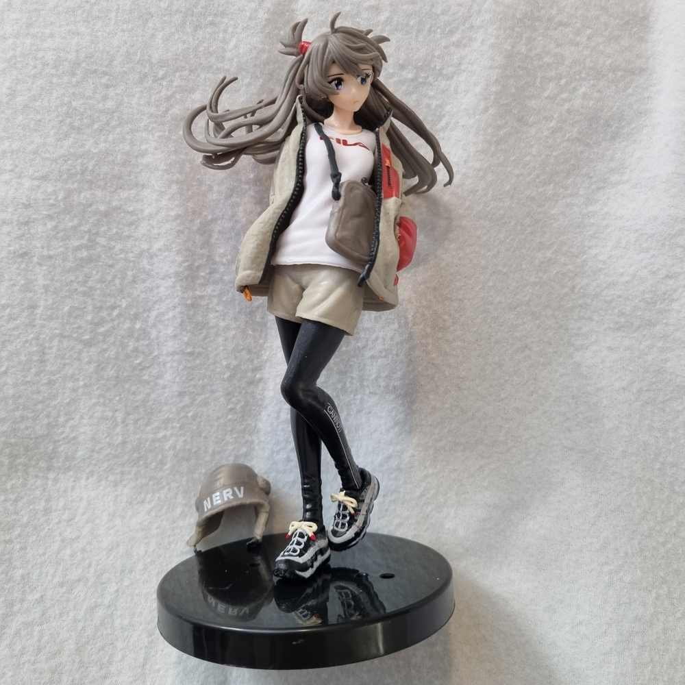 Evangelion Shikinami Asuka Langley Figural Car Study Table Desk Collectible Toy